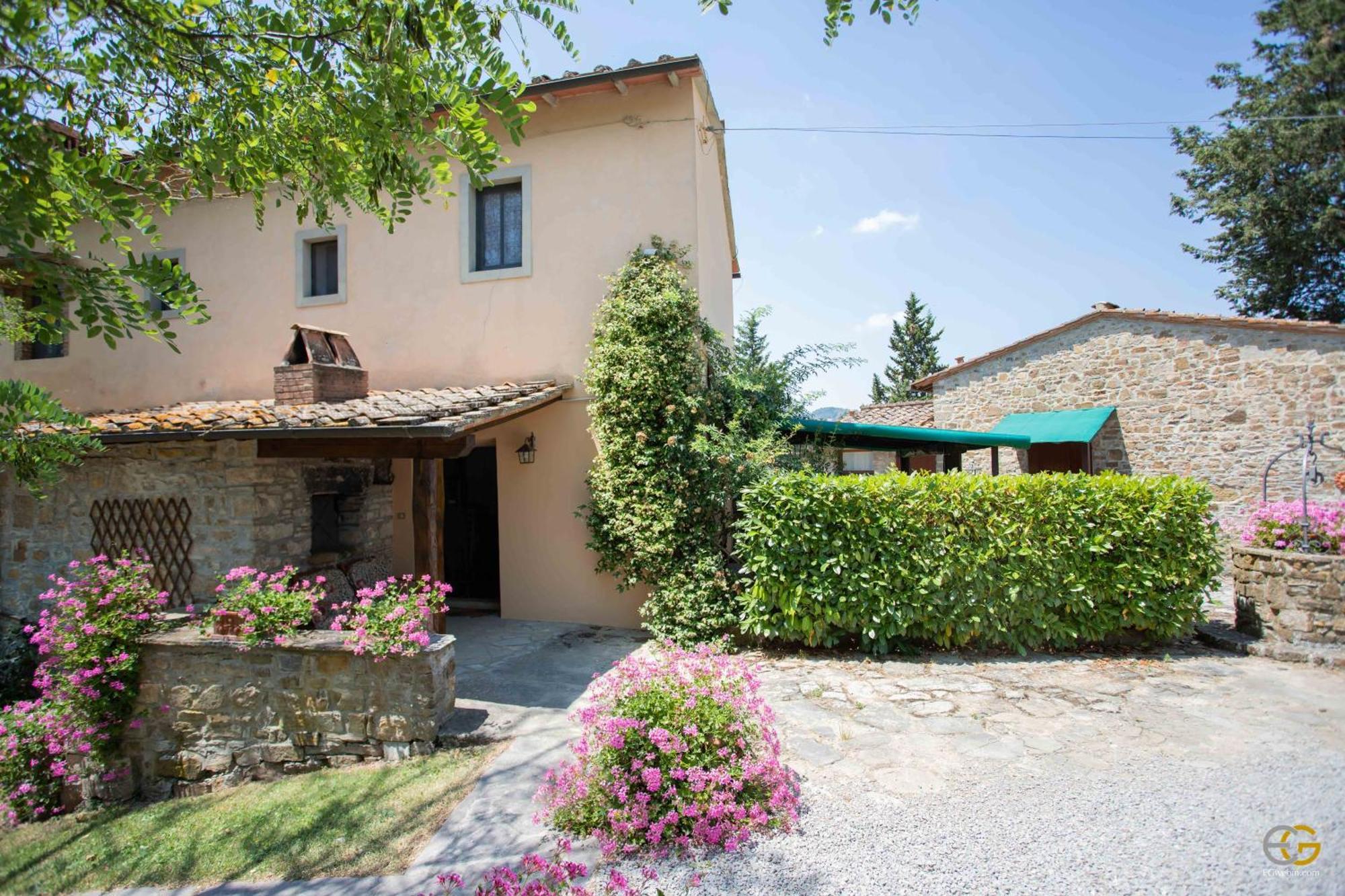 Terre Di Melazzano - Le Case Di Patrizia Greve in Chianti Eksteriør billede