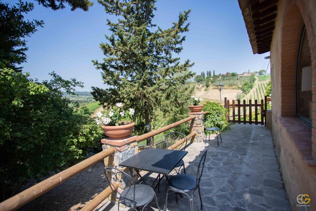 Terre Di Melazzano - Le Case Di Patrizia Greve in Chianti Eksteriør billede